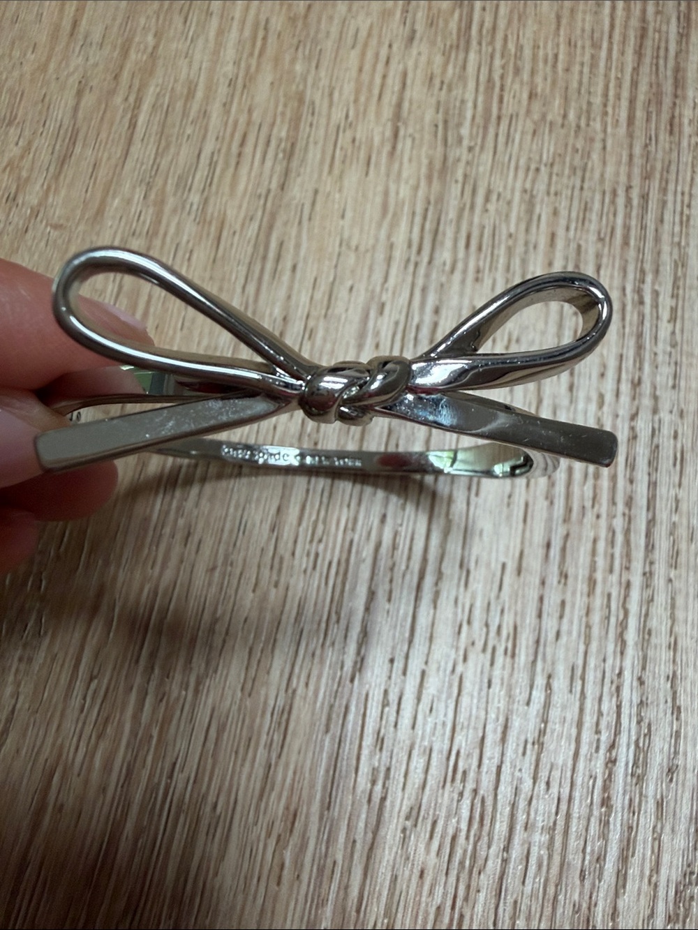 kate spade Silver Bow Bracelet